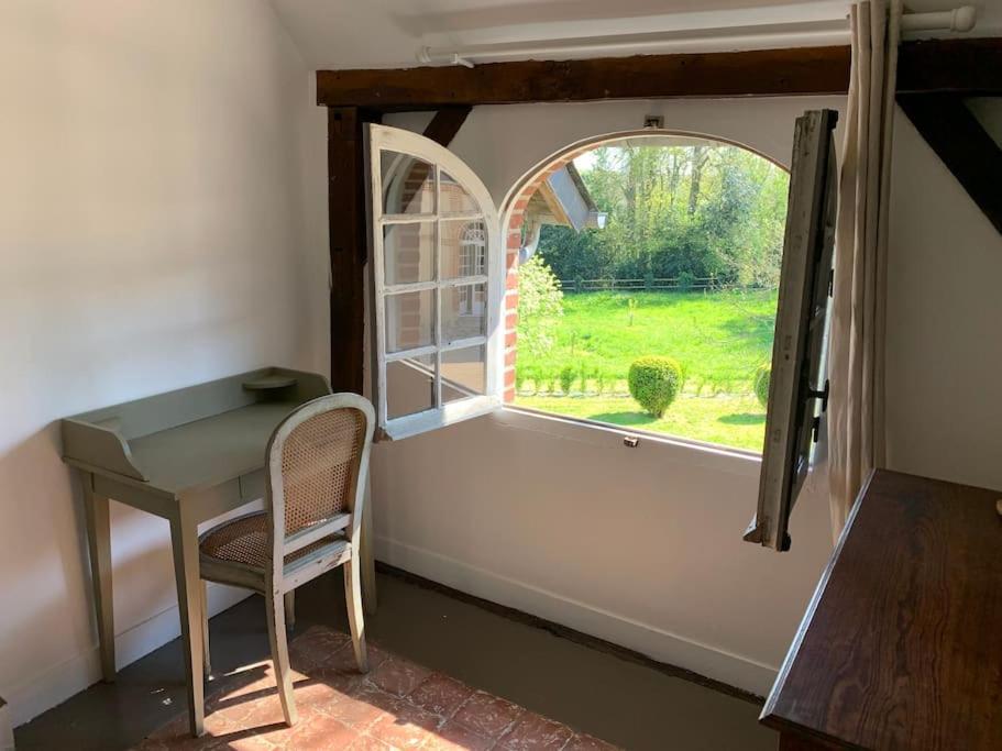 Charmante Maison Dans Le Parc D'Un Chateau Saint-Pierre-du-Val Esterno foto