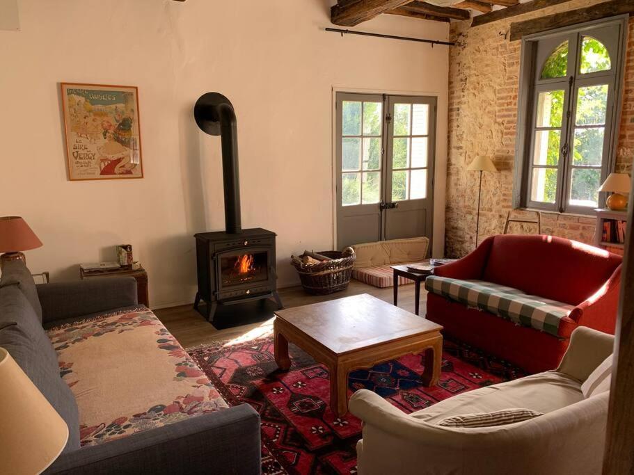 Charmante Maison Dans Le Parc D'Un Chateau Saint-Pierre-du-Val Esterno foto