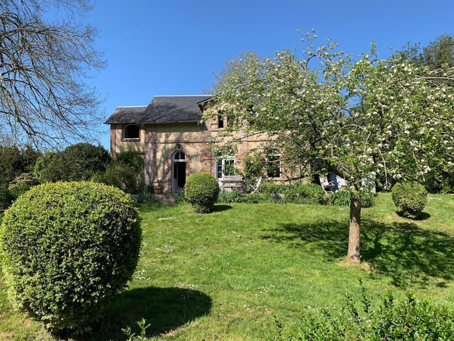 Charmante Maison Dans Le Parc D'Un Chateau Saint-Pierre-du-Val Esterno foto